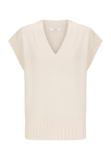 Morrison Avon Knit Vest, Milk