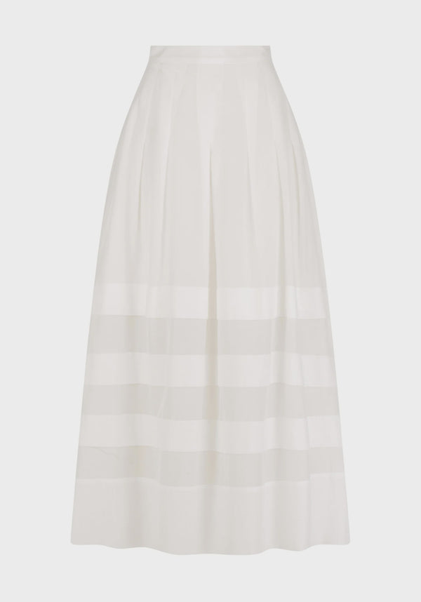 Morrison Belle Linen Skirt, Ivory