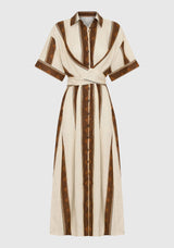 Morrison Harriet Linen Dress, Print