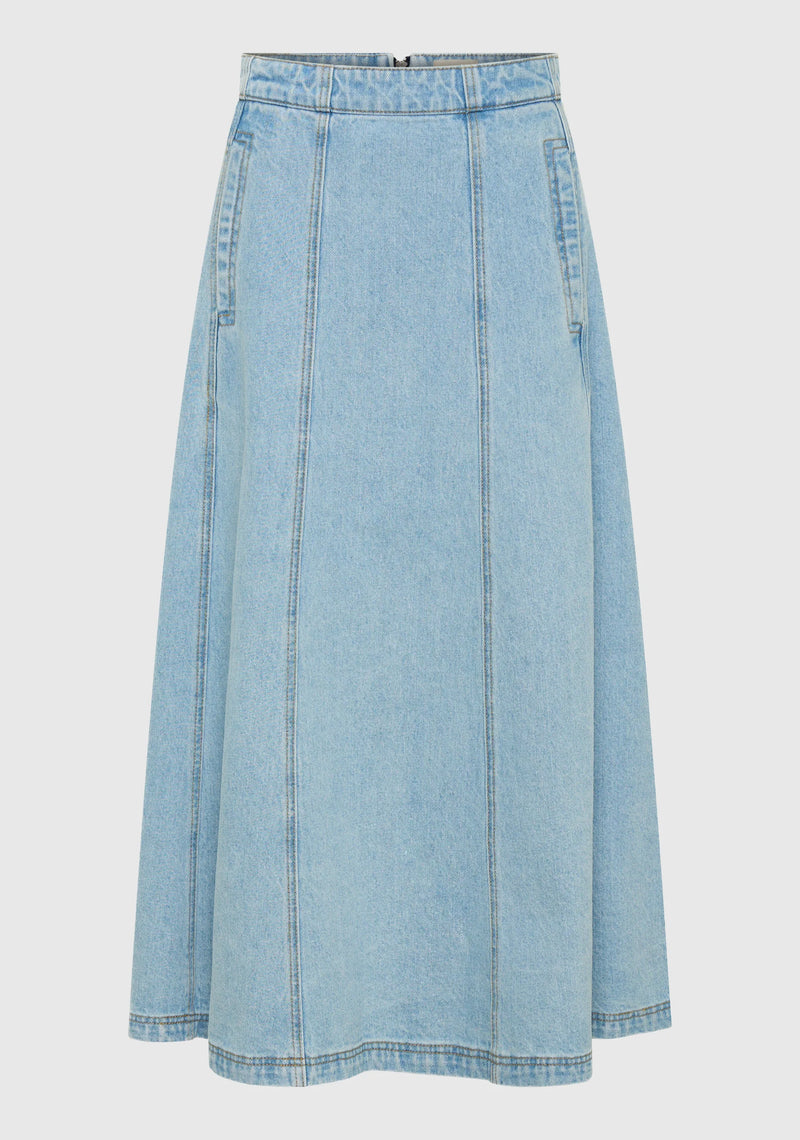 Morrison Hudson Denim Skirt, Blue