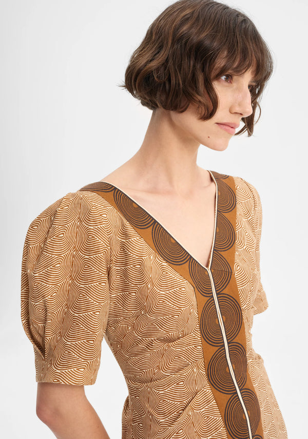 Morrison Rio Linen Dress, Print