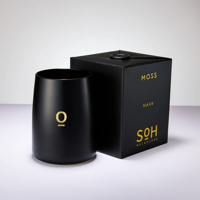 SOH Black Candle,  Moss