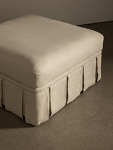 Rachel Donath Nora Ottoman Creme