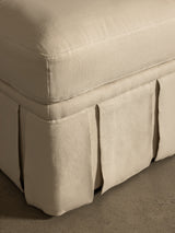 Rachel Donath Nora Ottoman Creme