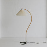 Nuage Pleated Floor Lamp, Natural Shade