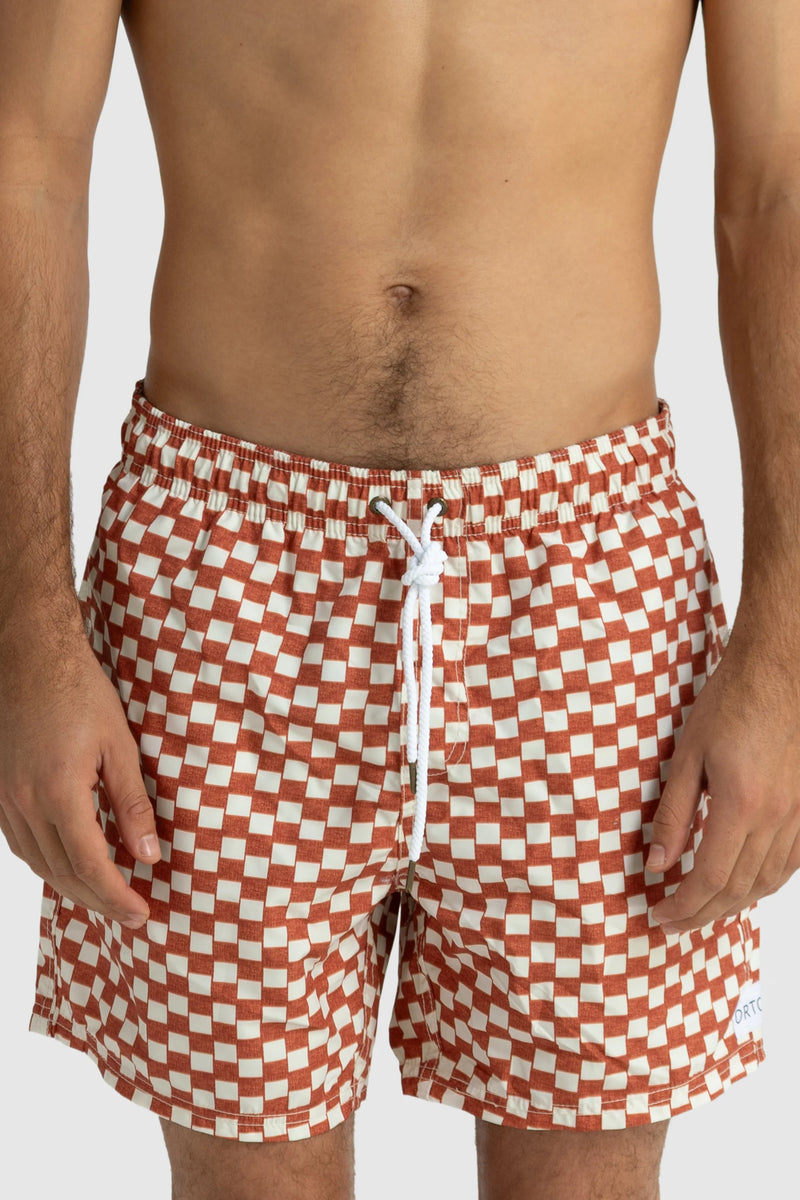 ORTC Artemis Swim Shorts, Rust