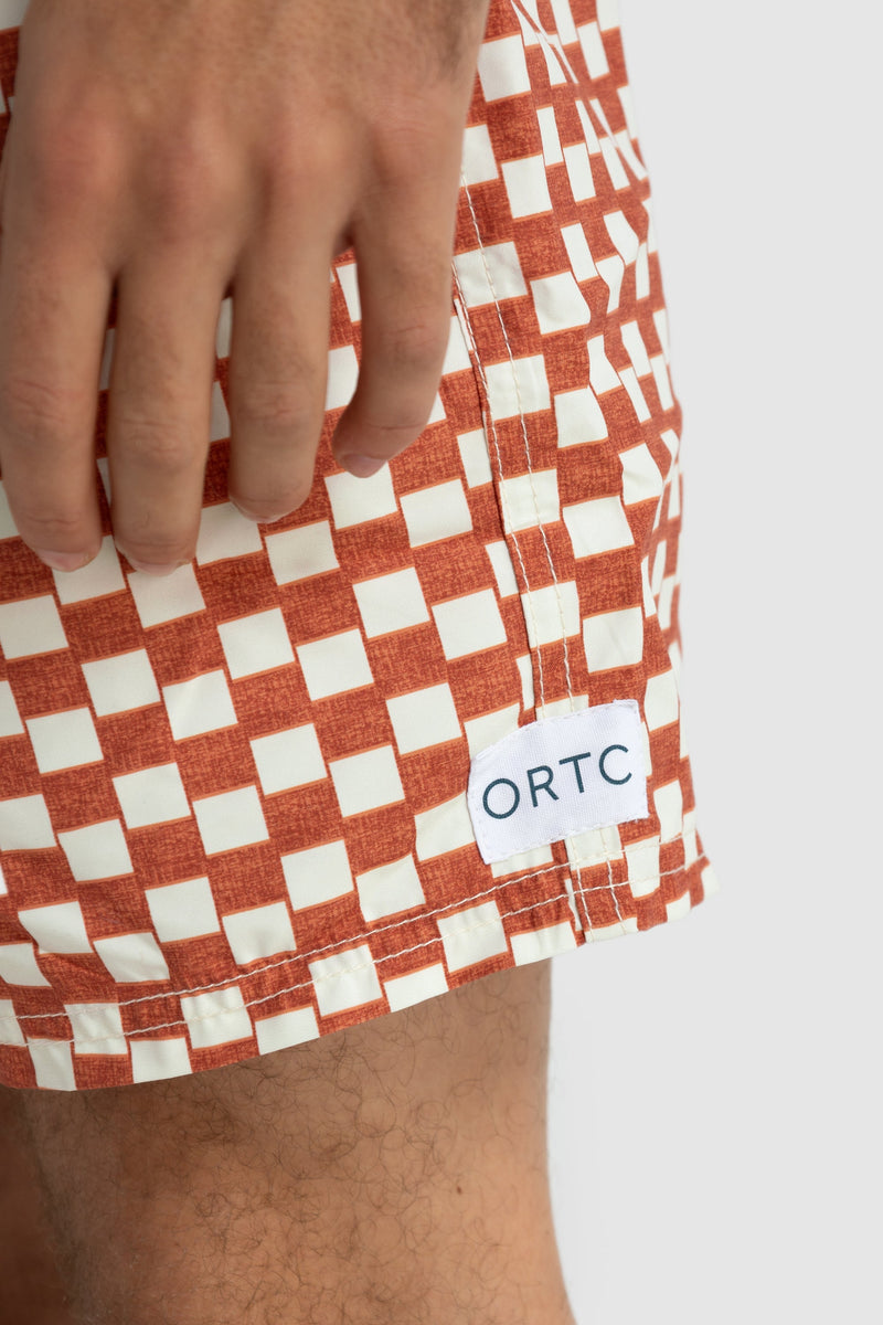 ORTC Artemis Swim Shorts, Rust