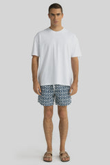 ORTC Cable Swim Shorts, Navy