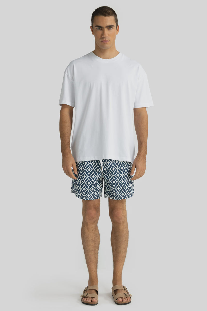 ORTC Cable Swim Shorts, Navy