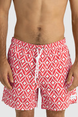 ORTC Cable Swim Shorts, Red