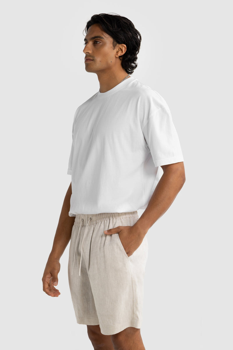 ORTC Linen Shorts, Natural