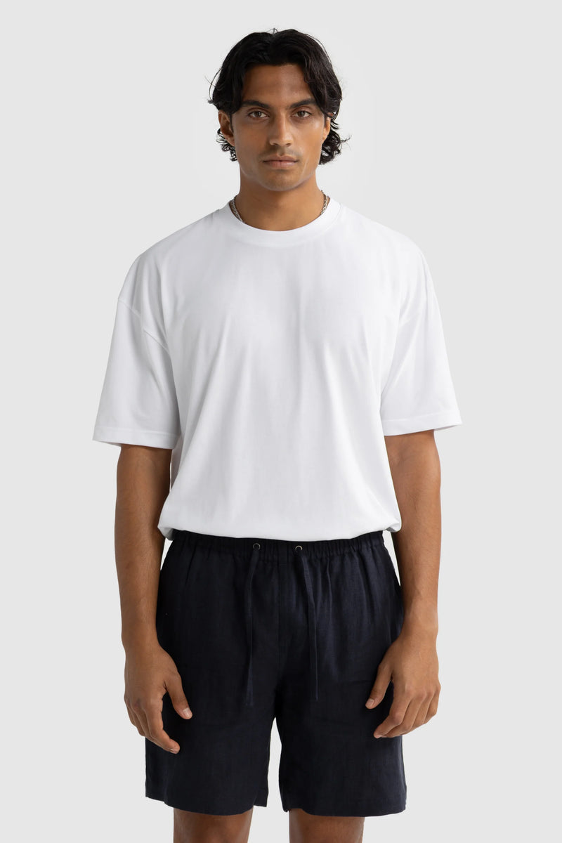 ORTC Linen Shorts, Navy