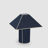 Gable Table Lamp, Dark Navy