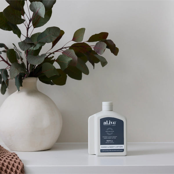 Al.ive Coconut & Wild Orange Lotion Refill