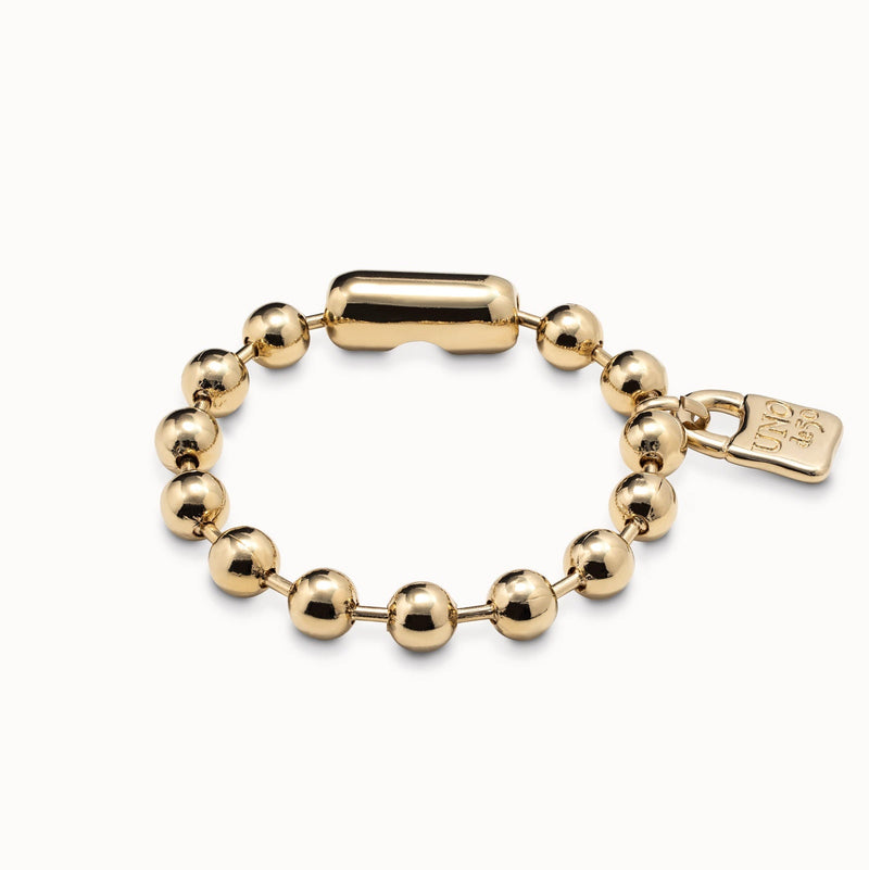 Uno de 50 Snowflake Bracelet, Gold