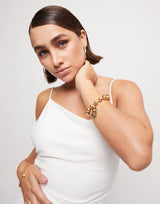 Uno de 50 Snowflake Bracelet, Gold