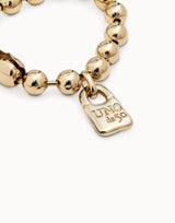 Uno de 50 Snowflake Bracelet, Gold