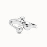 Uno de 50 Ser Intrepida Rigid Bracelet, Silver