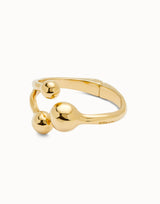 Uno de 50 Ser Intrepida Rigid Bracelet, Gold