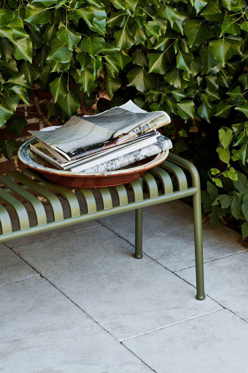 Hay Palissade Bench, Olive
