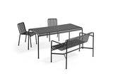 Hay Palissade Dining Bench, Anthracite