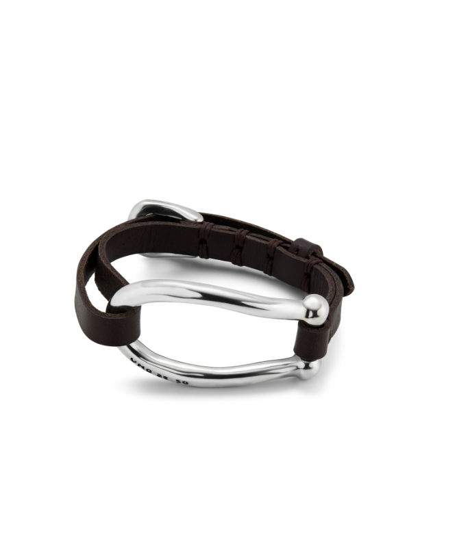 Uno de 50 Bruh Bracelet, Silver