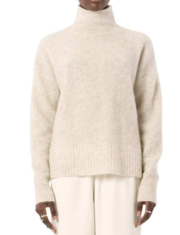 Elka Collective Asta Knit, White Marle