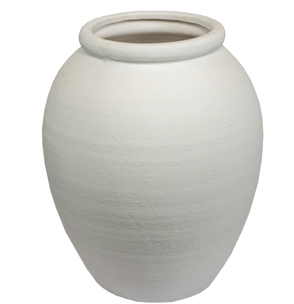 Arc Pot Large, White