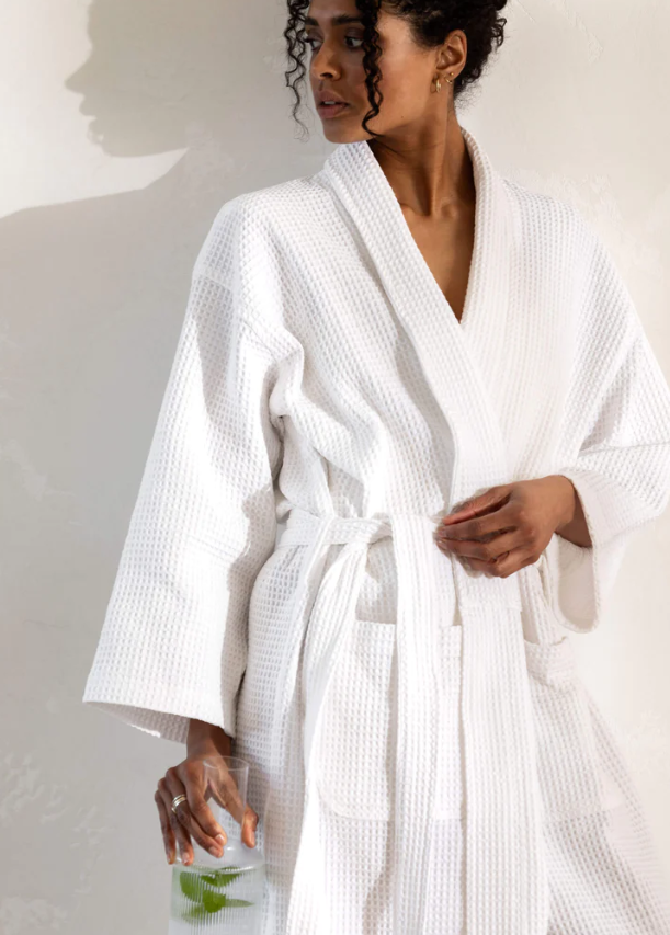 L&M Spa Waffle Bathrobe