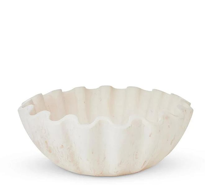 Aries Cream Ripple Bowl