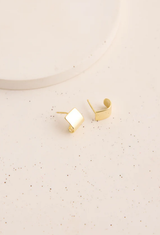 Thurston & Lovey Emily Earrings, Gold