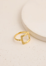 Thurston & Lovey Nina Ring, Gold