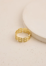 Thurston & Lovey Olivia Ring, Gold