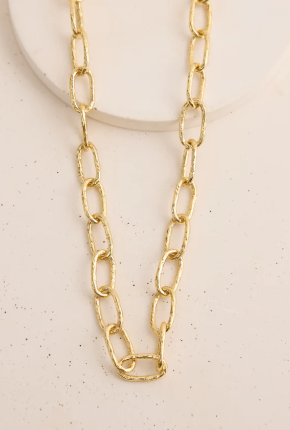 Thurston & Lovey Raya Necklace, Gold