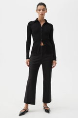 Morrison, Vaucluse Crop Trouser, Black