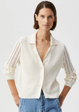 Morrison, 'Byron' Knit Cardigan, Milk