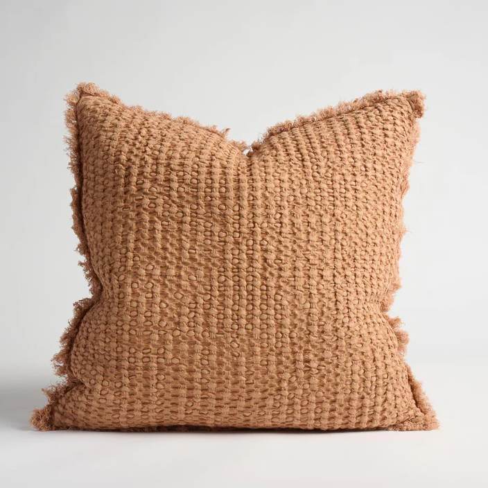 Eadie Element Cushion, Ochre