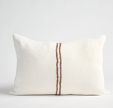 Eadie Orion Cushion, White/Choc