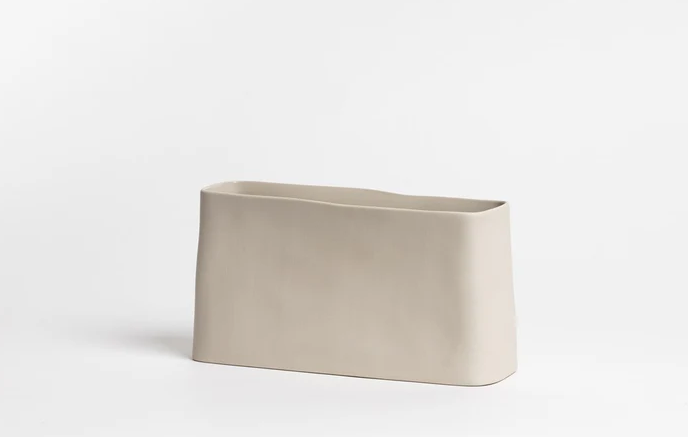 Haan Planter, Bone