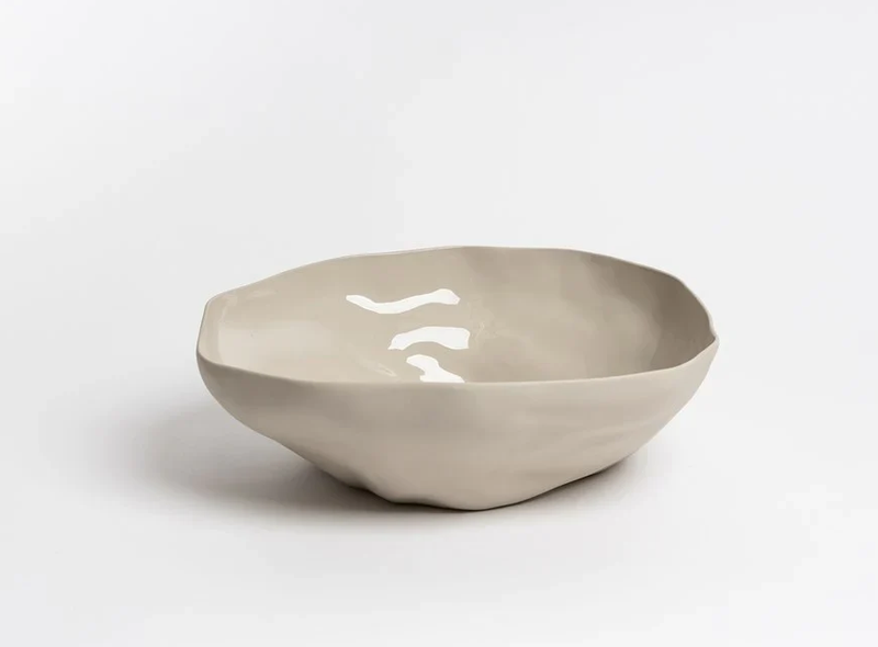 Haan Serving Bowl, Cashmere