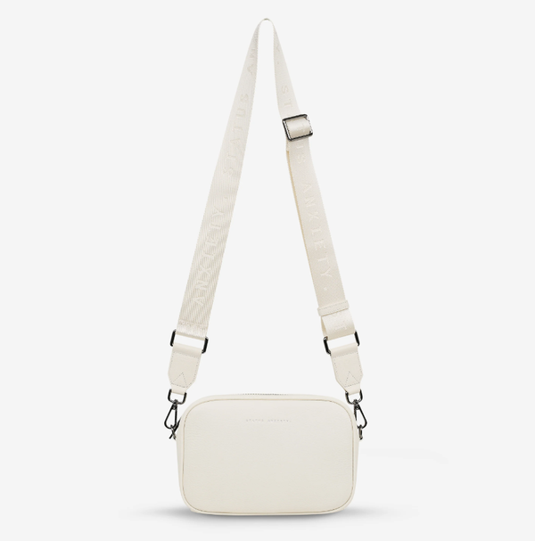 Status Anxiety Plunder Bag, Chalk Webbed Strap