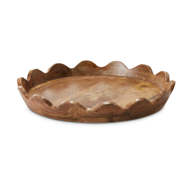 Luca Scalloped Tray