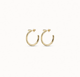 Uno de 50 Electrifying Earrings, Gold