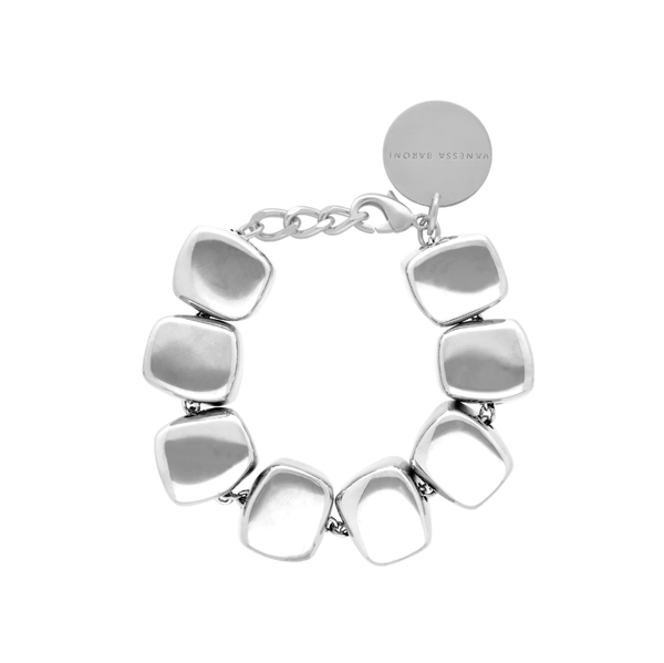 Vanessa Baroni Organic Shaped Bracelet, Silver