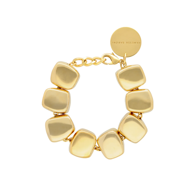 Vanessa Baroni Organic Shaped Bracelet, Gold