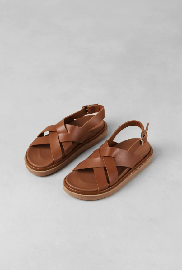 Aloha, Trunca padded tan Sandal