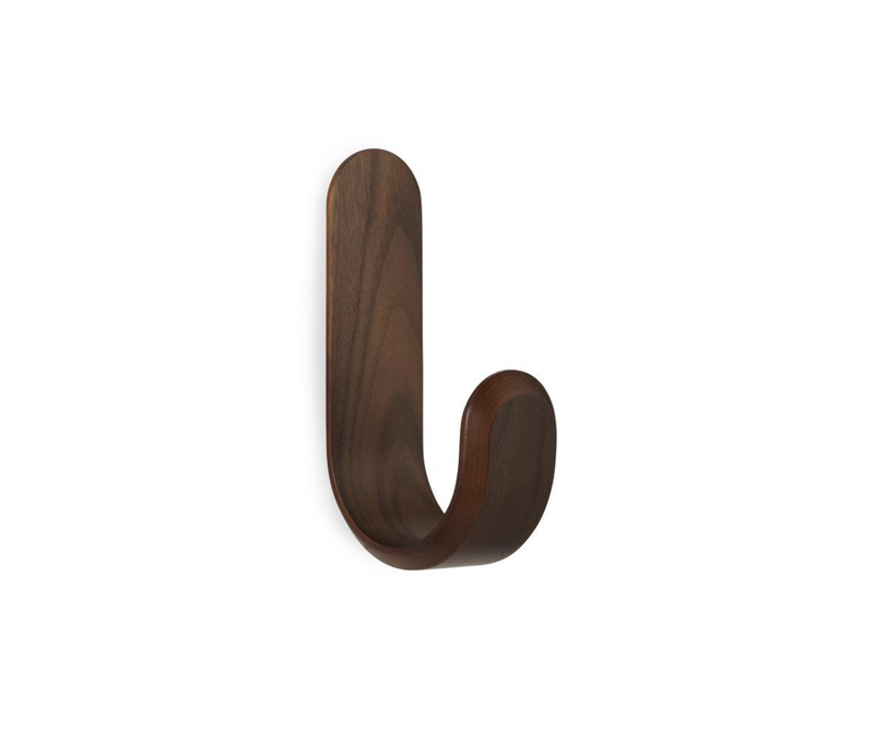 Normann Copenhagen Curve Hook, Walnut