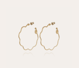 Gas Bijoux Florette Hoop Earrings