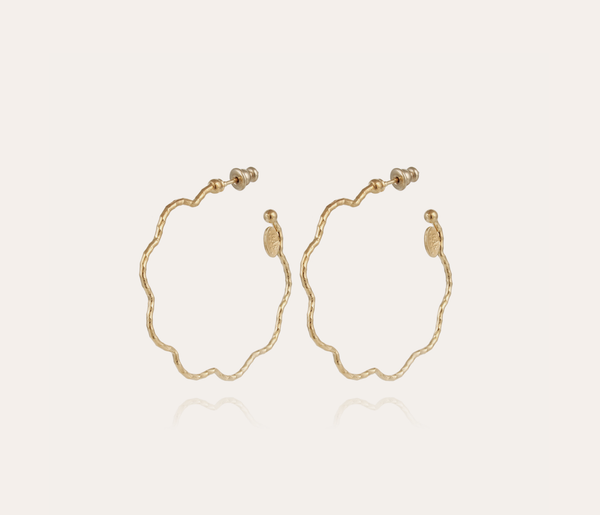 Gas Bijoux Florette Hoop Earrings