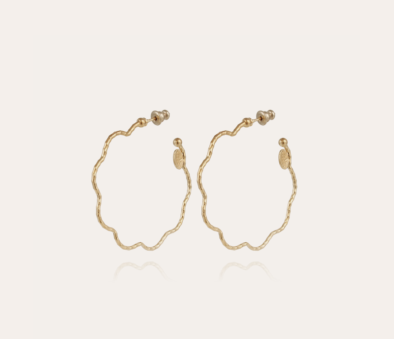Gas Bijoux Florette Hoop Earrings